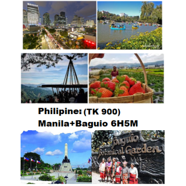 private philipine manila baguio halal tour 6h5m