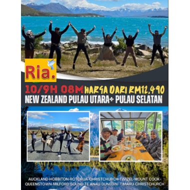 new zealand pulau utara selatan 109h8m