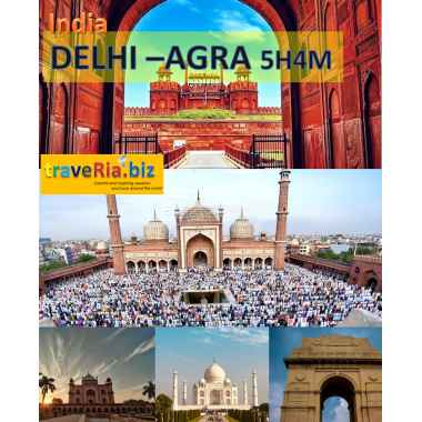private india delhi agra 5h4m