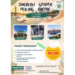 SURABAYA GONTOR MALANG BROMO 5H4M